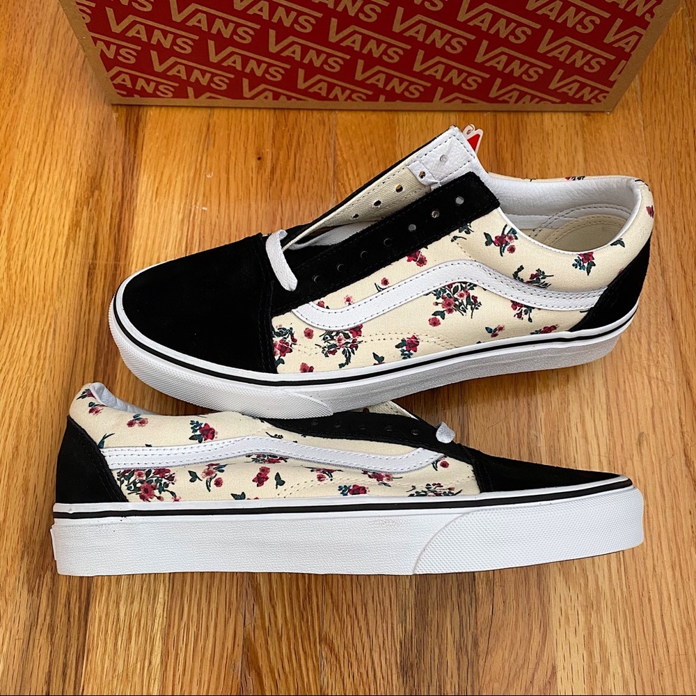 Vans Old Skool Floral Women’s Sneakers - Picture 6 of 10